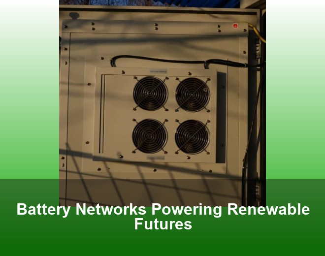 Battery Networks Powering Renewable Futures